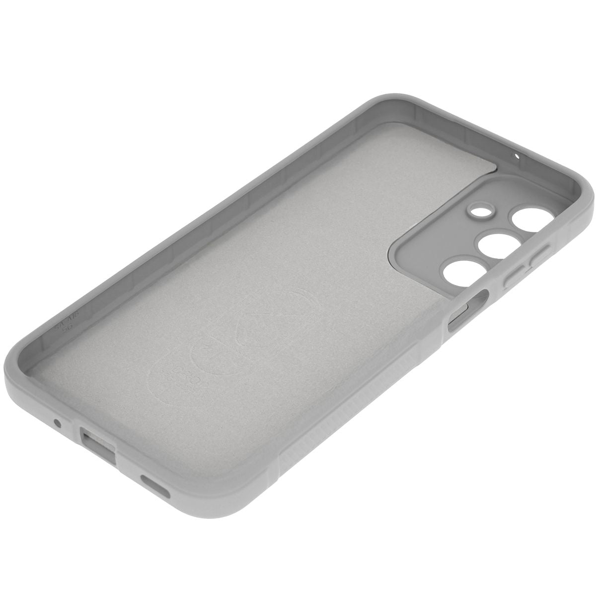 Robuste Handyhülle für Galaxy A16 4G/5G, Bizon Case Tur, Hellgrau