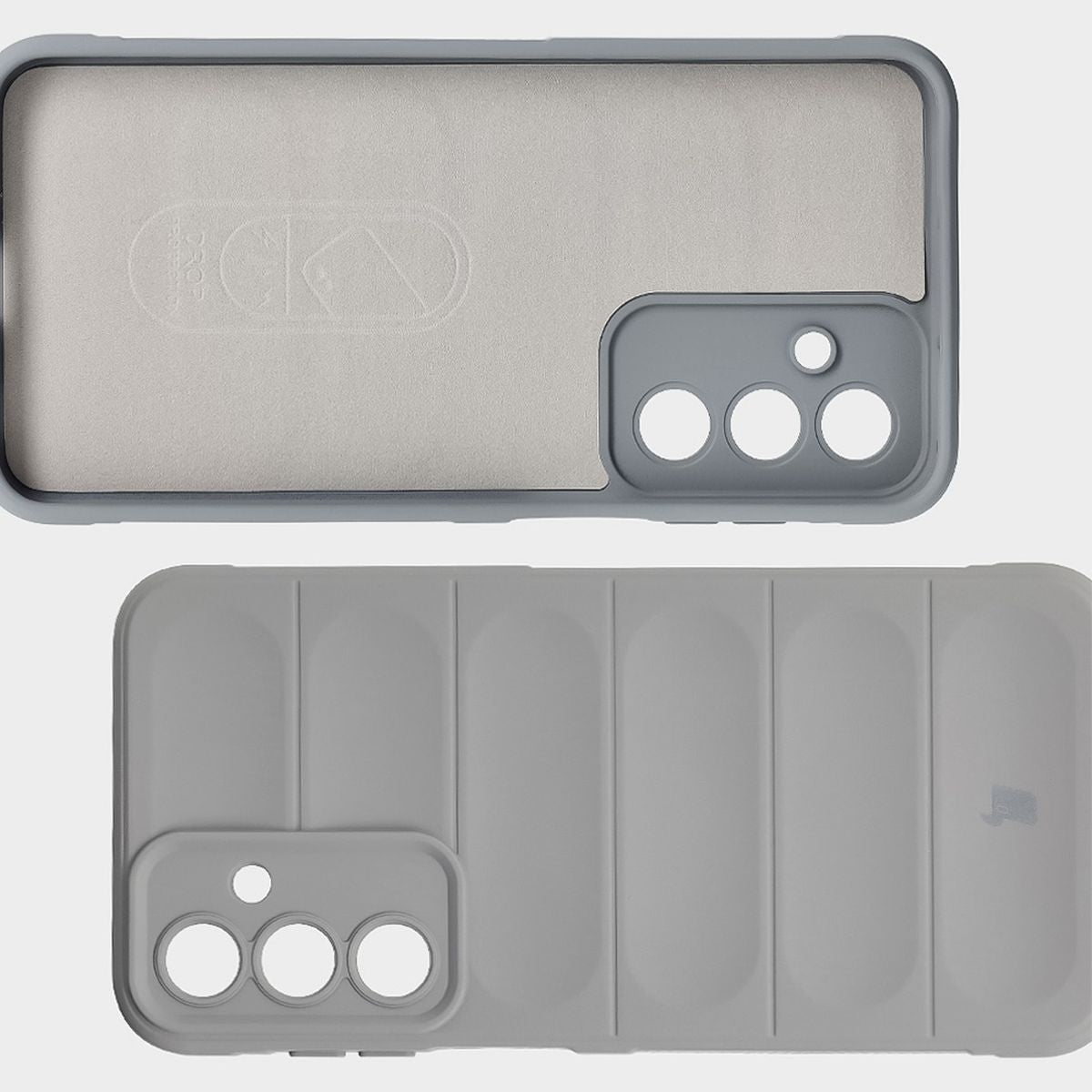 Robuste Handyhülle für Galaxy A16 4G/5G, Bizon Case Tur, Hellgrau