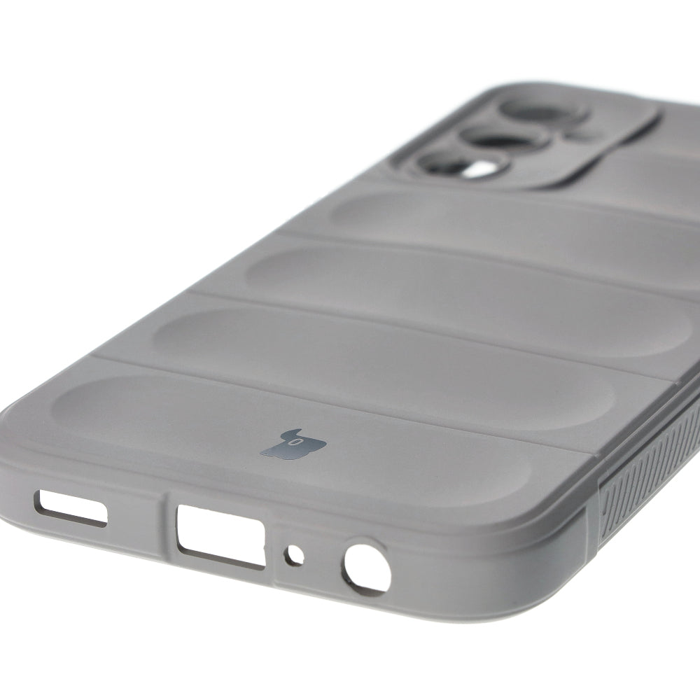 Robuste Handyhülle für Galaxy A24 4G, Bizon Case Tur, Hellgrau