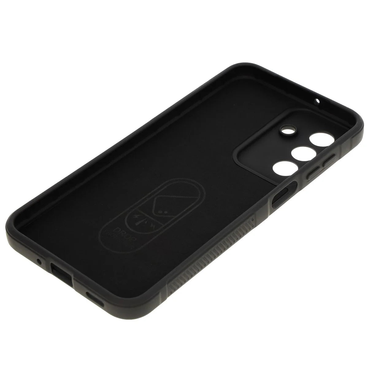 Robuste Handyhülle für Galaxy A17 5G, Bizon Case Tur, Schwarz
