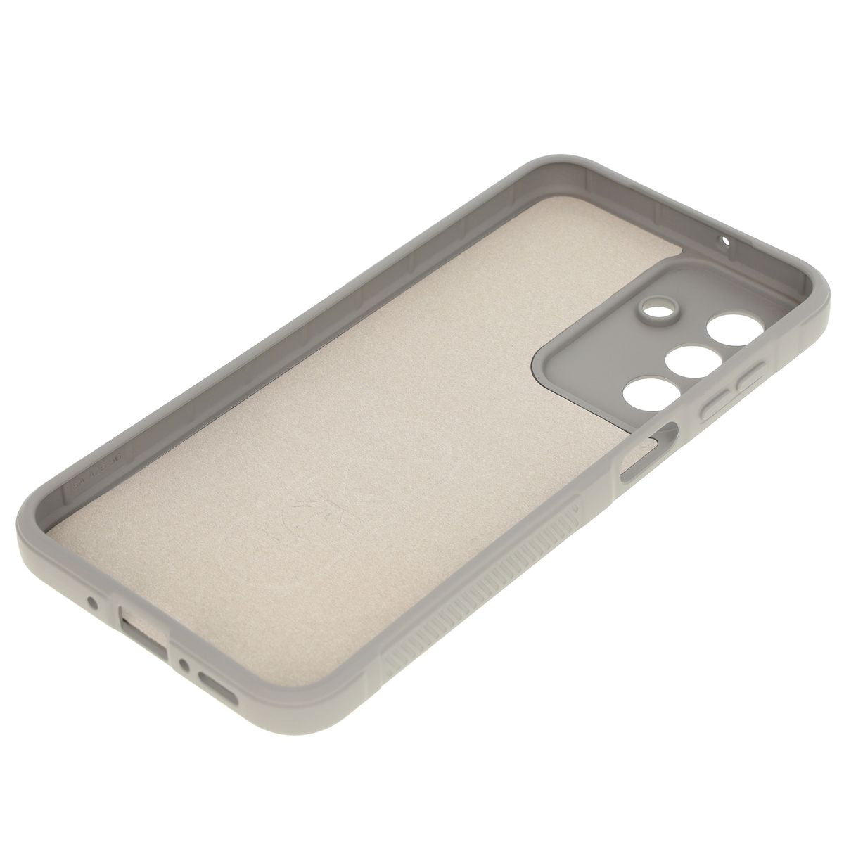 Robuste Handyhülle für Galaxy A26 5G, Bizon Case Tur, Hellgrau