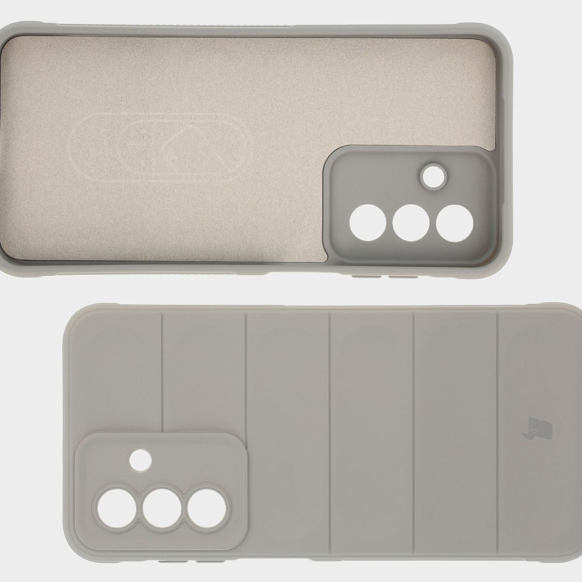 Robuste Handyhülle für Galaxy A26 5G, Bizon Case Tur, Hellgrau