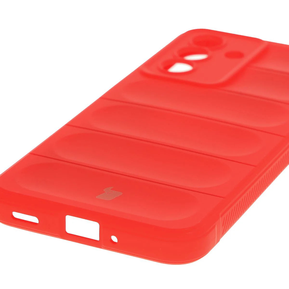 Robuste Handyhülle für Galaxy A17 5G, Bizon Case Tur, Rot