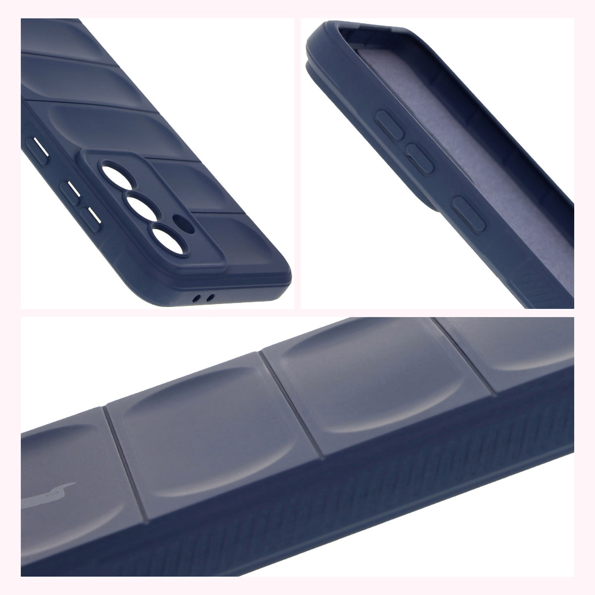 Robuste Handyhülle für Galaxy A36 5G / Galaxy A56 5G, Bizon Case Tur, Dunkelblau