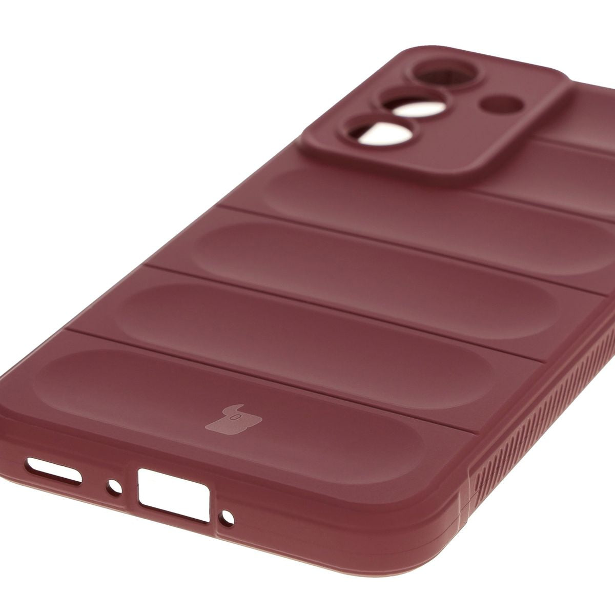 Robuste Handyhülle für Galaxy A36 5G / Galaxy A56 5G, Bizon Case Tur, Burgunderrot