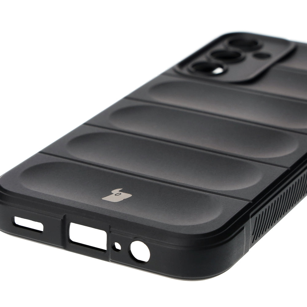 Robuste Handyhülle für Galaxy M14 5G, Bizon Case Tur, Schwarz