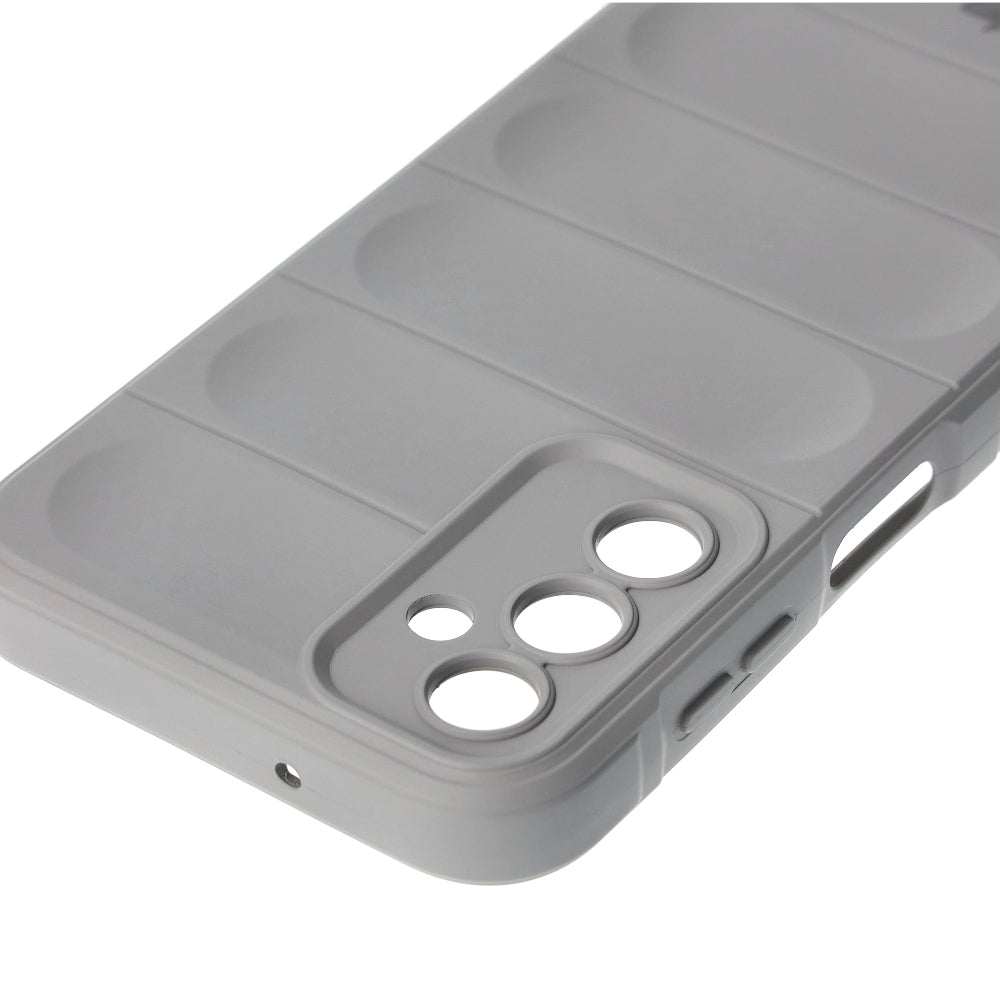 Robuste Handyhülle für Galaxy M14 5G, Bizon Case Tur, Hellgrau