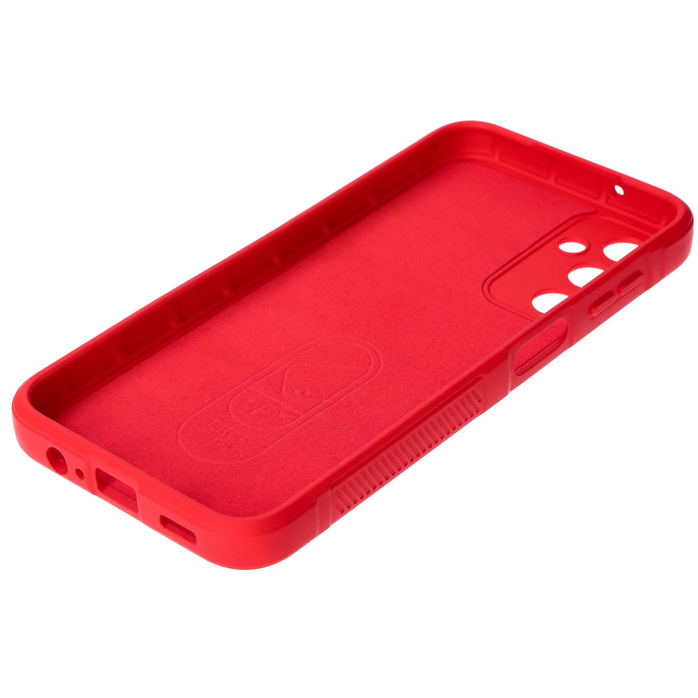 Robuste Handyhülle für Galaxy M14 5G, Bizon Case Tur, Rot