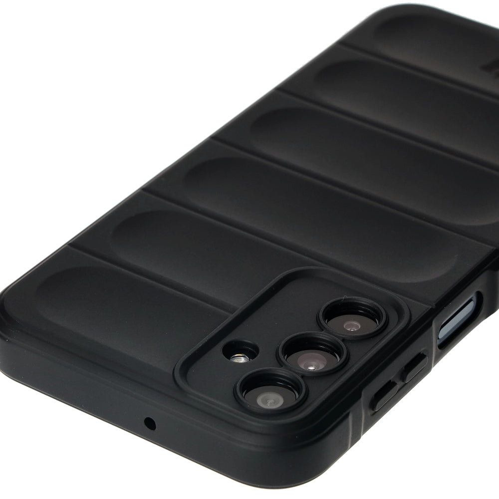 Robuste Schutzhülle für Galaxy M15 5G, Bizon Case Tur, Schwarz