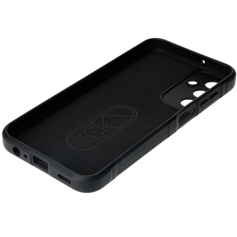 Robuste Schutzhülle für Galaxy M15 5G, Bizon Case Tur, Schwarz