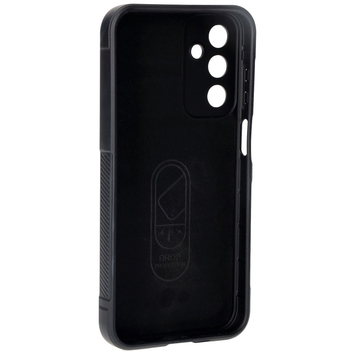 Robuste Schutzhülle für Galaxy M15 5G, Bizon Case Tur, Schwarz