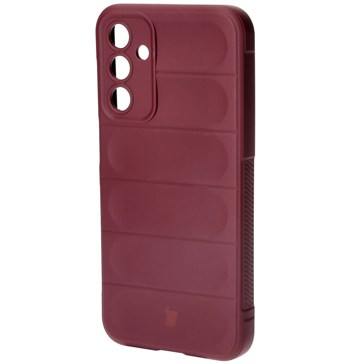 Robuste Schutzhülle für Galaxy M15 5G, Bizon Case Tur, Burgunderrot