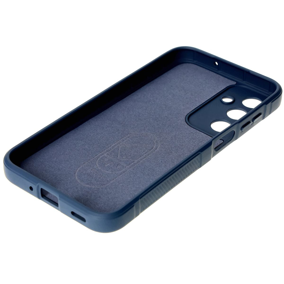 Robuste Handyhülle für Galaxy M35 5G, Bizon Case Tur, Dunkelblau