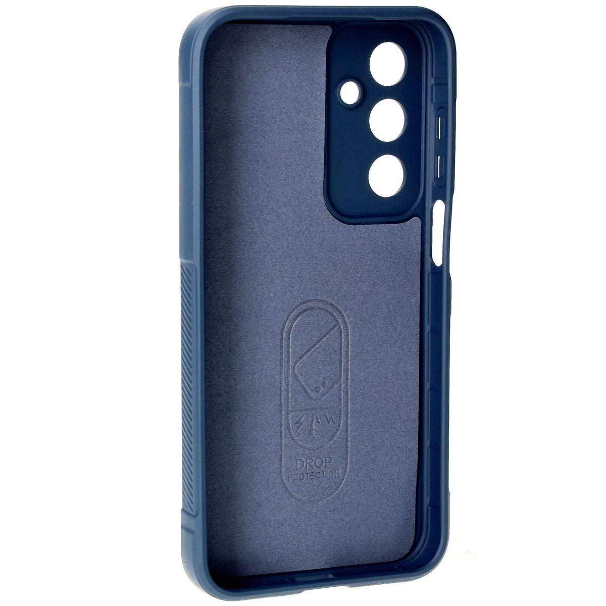 Robuste Handyhülle für Galaxy M35 5G, Bizon Case Tur, Dunkelblau