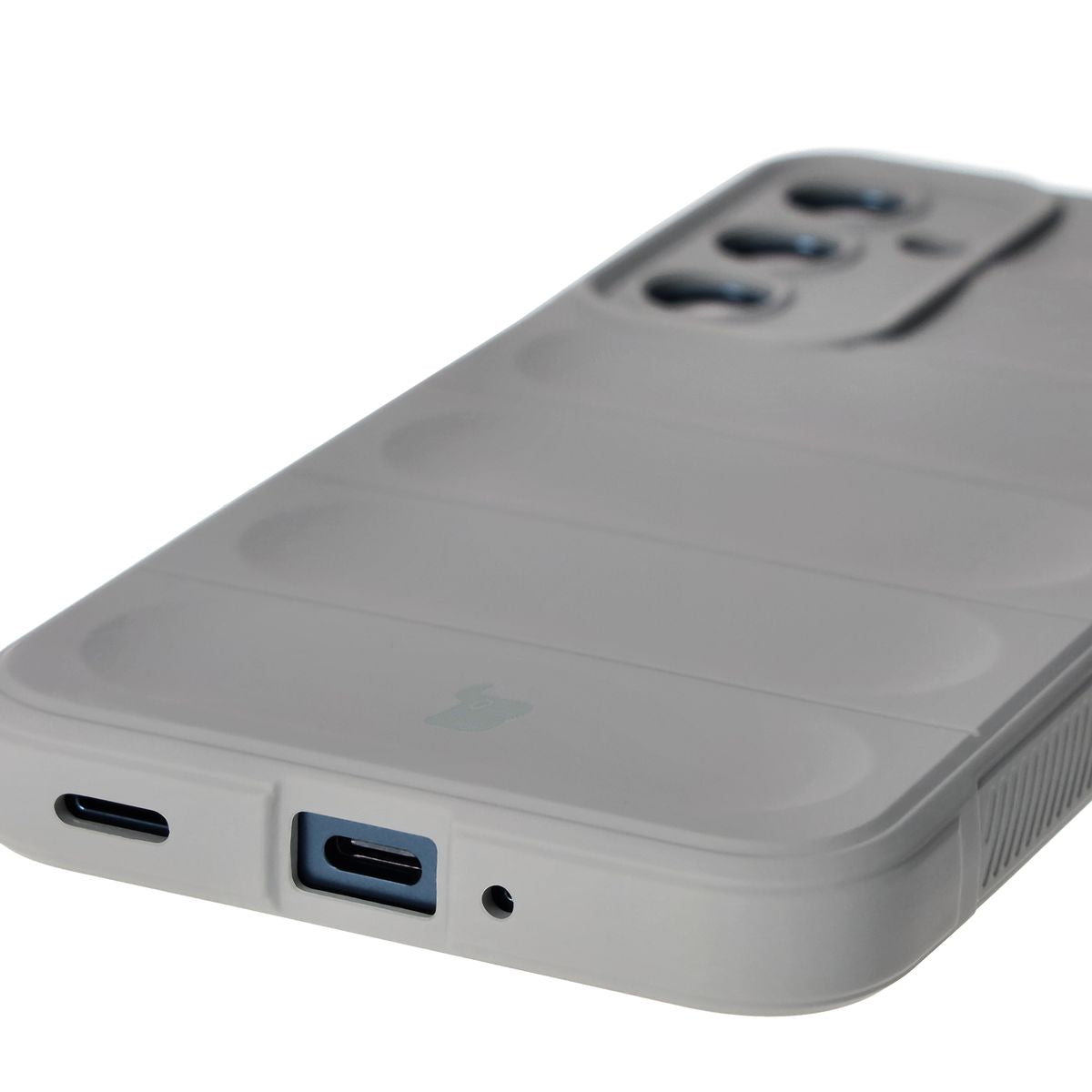 Robuste Handyhülle für Galaxy M35 5G, Bizon Case Tur, Hellgrau