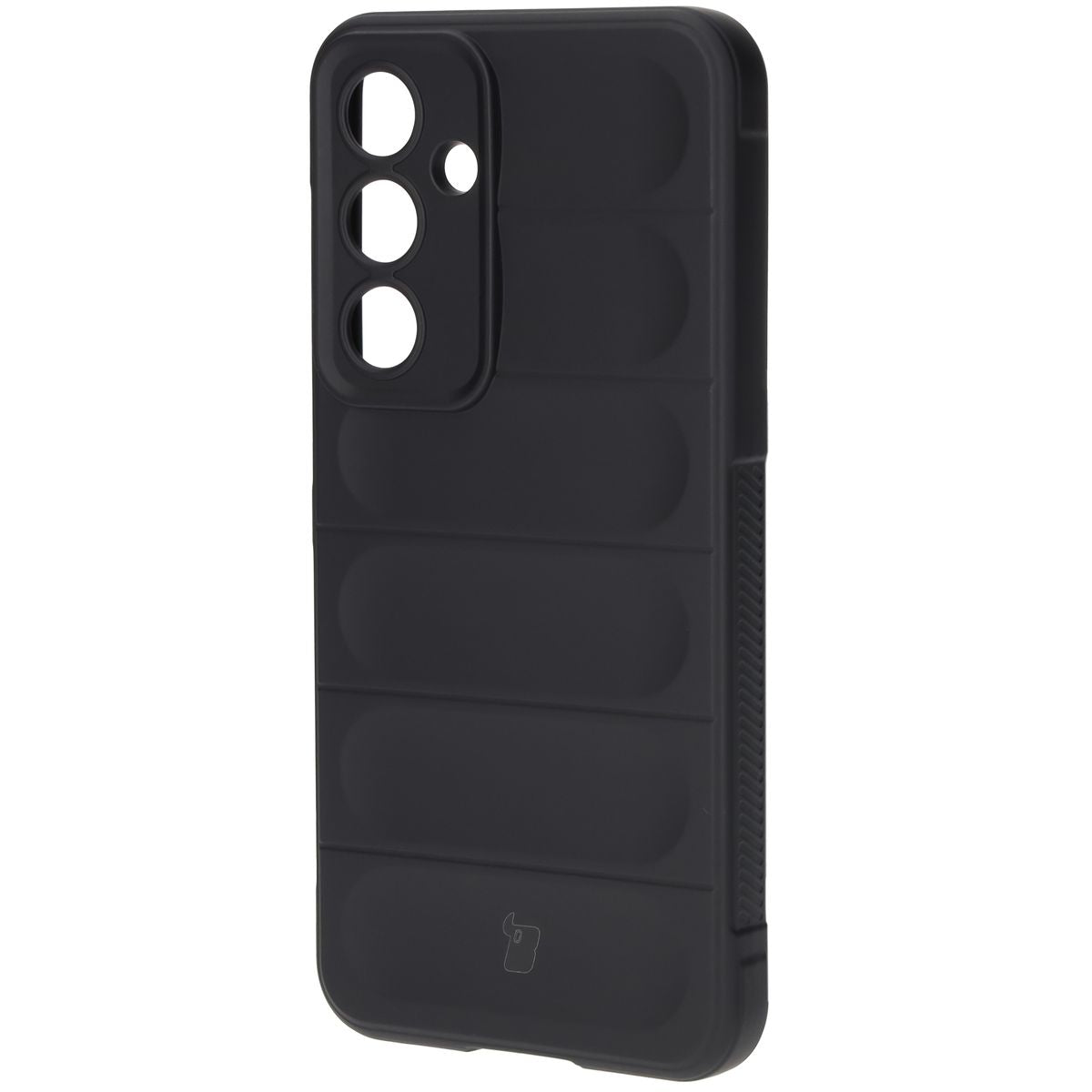 Robuste Handyhülle für Galaxy S24 FE, Bizon Case Tur, Schwarz