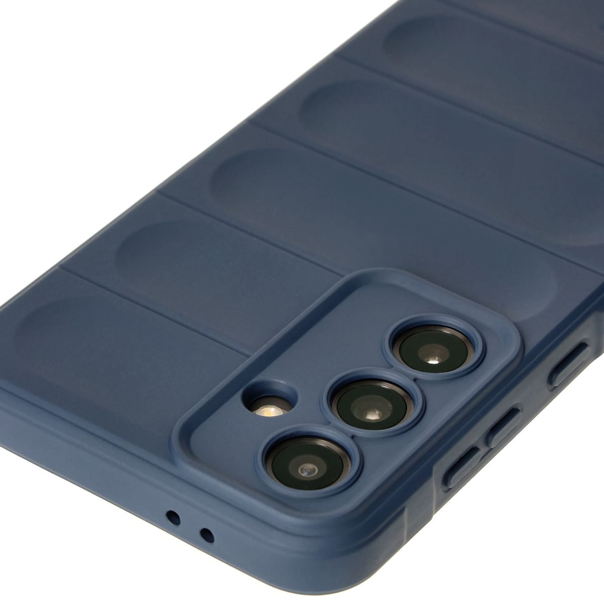 Robuste Handyhülle für Galaxy S24 FE, Bizon Case Tur, Dunkelblau