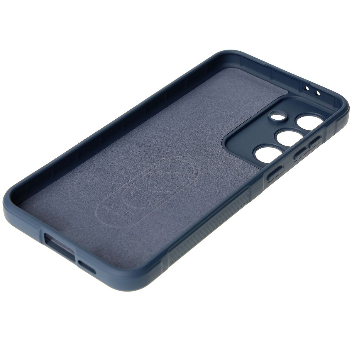 Robuste Handyhülle für Galaxy S24 FE, Bizon Case Tur, Dunkelblau