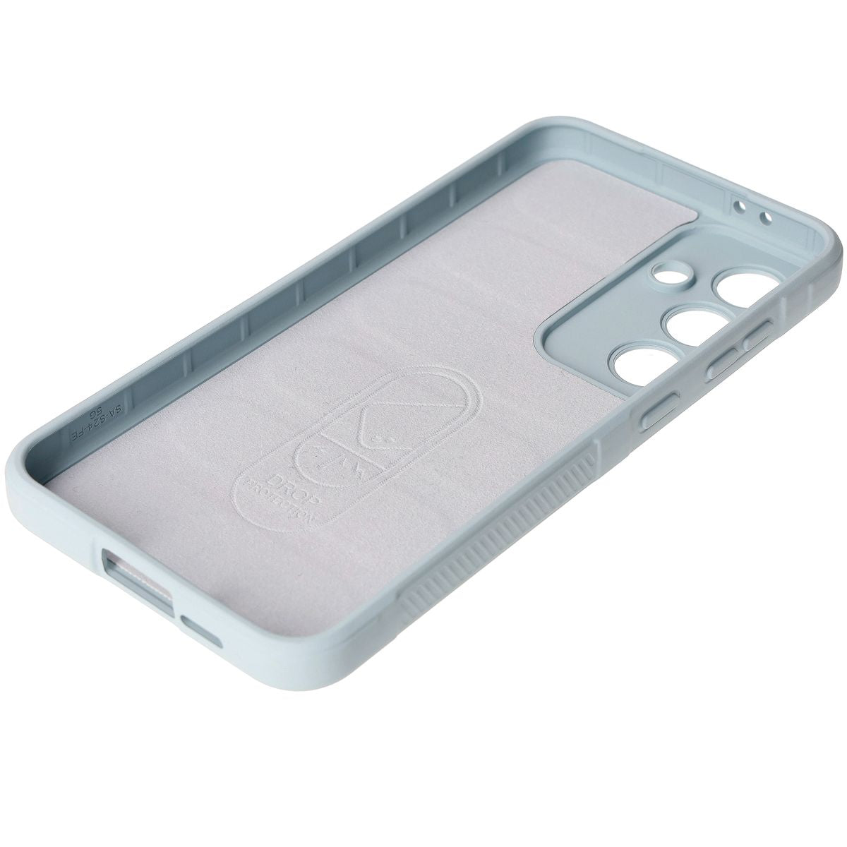Robuste Handyhülle für Galaxy S24 FE, Bizon Case Tur, Hellblau