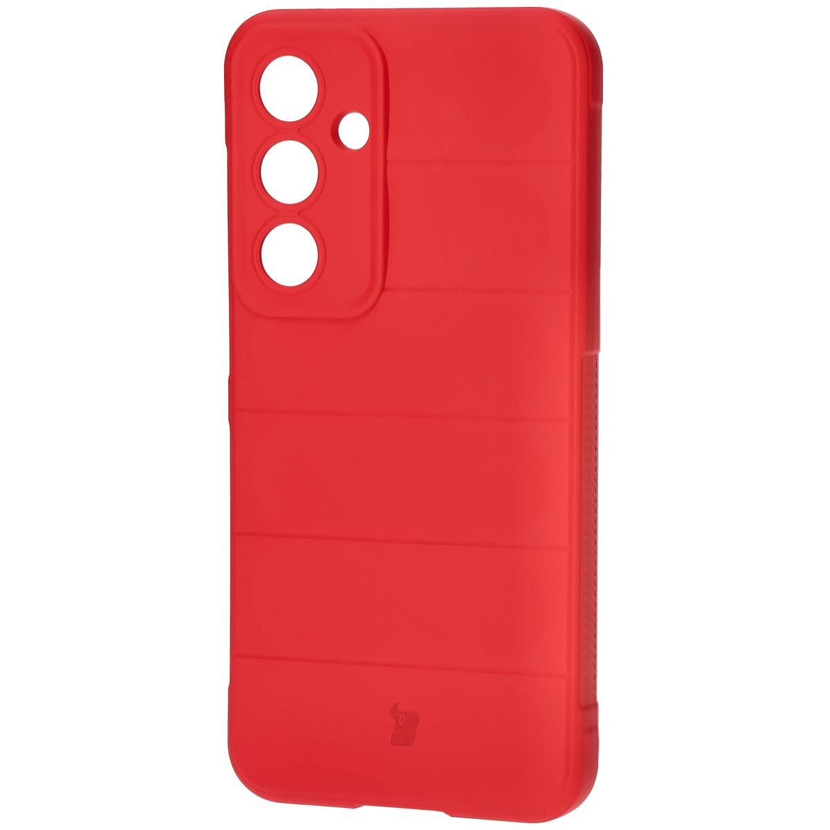 Robuste Handyhülle für Galaxy S24 FE, Bizon Case Tur, Rot