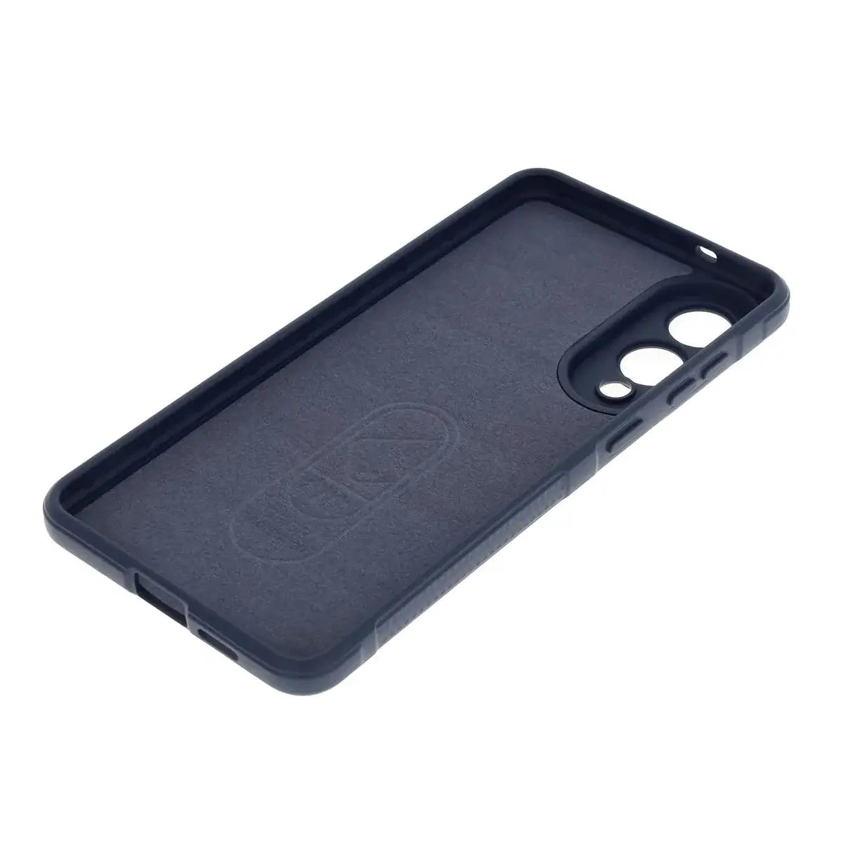 Robuste Handyhülle für Galaxy S25 Edge, Bizon Case Tur, Dunkelblau