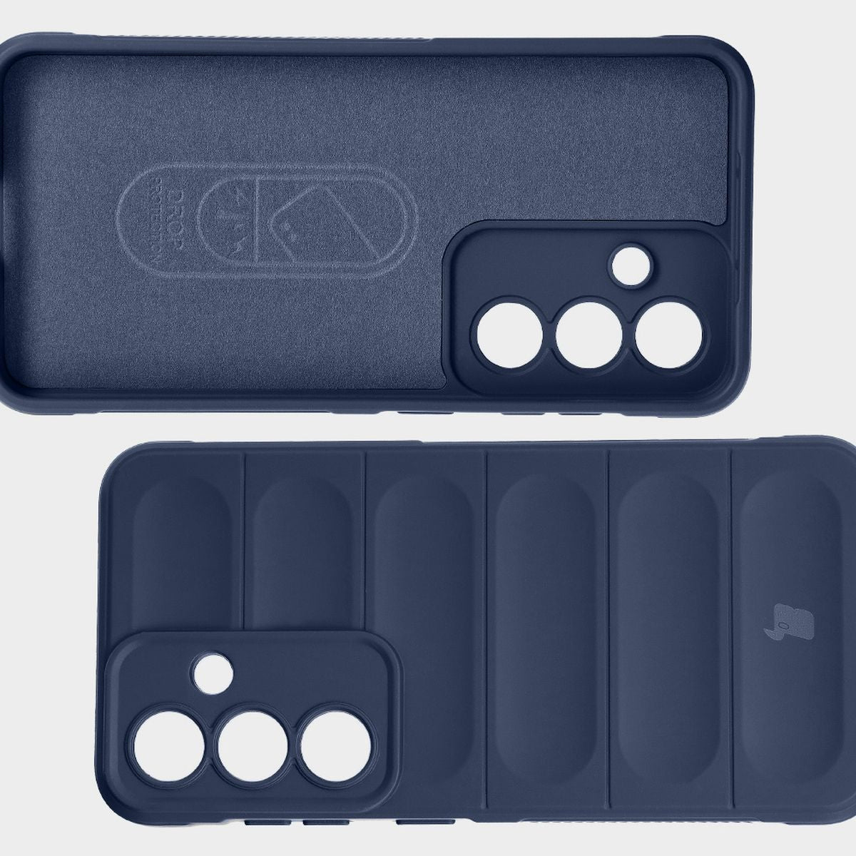 Robuste Handyhülle für Galaxy S25 Plus, Bizon Case Tur, Dunkelblau