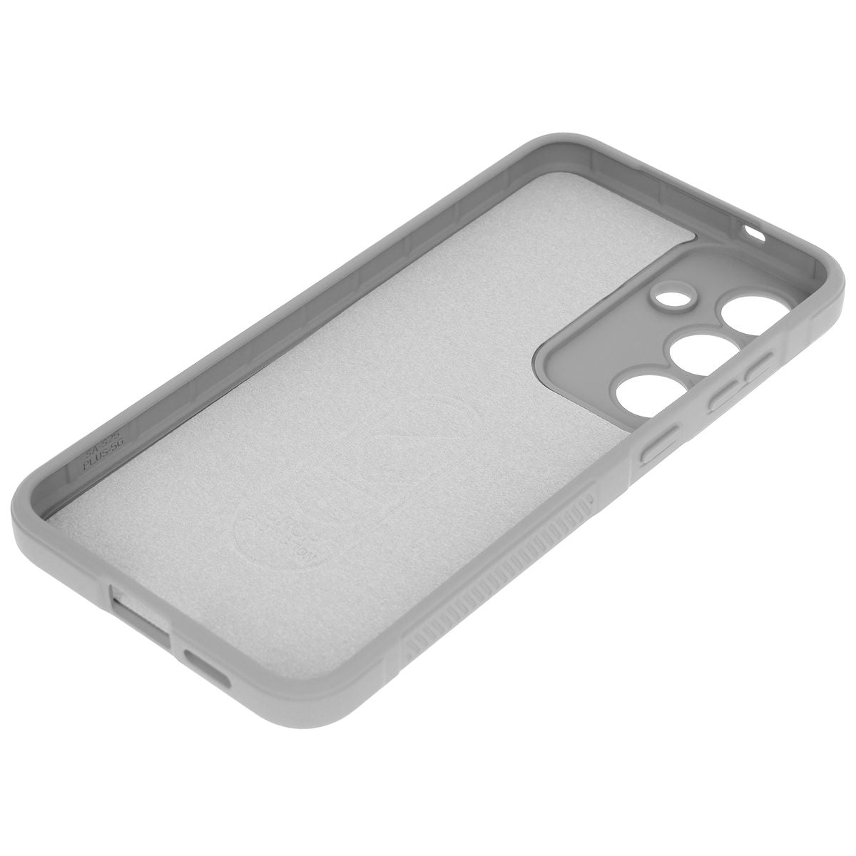 Robuste Handyhülle für Galaxy S25 Plus, Bizon Case Tur, Hellgrau
