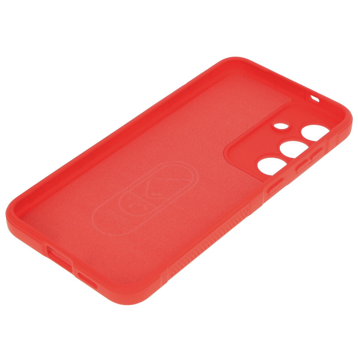 Robuste Handyhülle für Galaxy S25 Plus, Bizon Case Tur, Rot