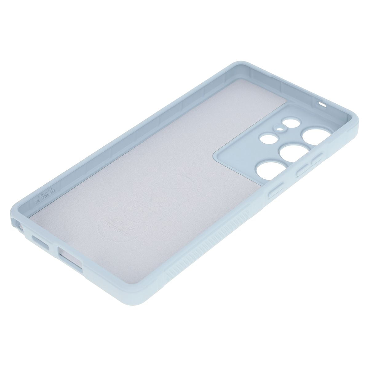 Robuste Handyhülle für Galaxy S25 Ultra, Bizon Case Tur, Hellblau