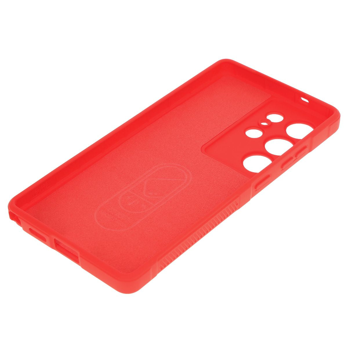 Robuste Handyhülle für Galaxy S25 Ultra, Bizon Case Tur, Rot