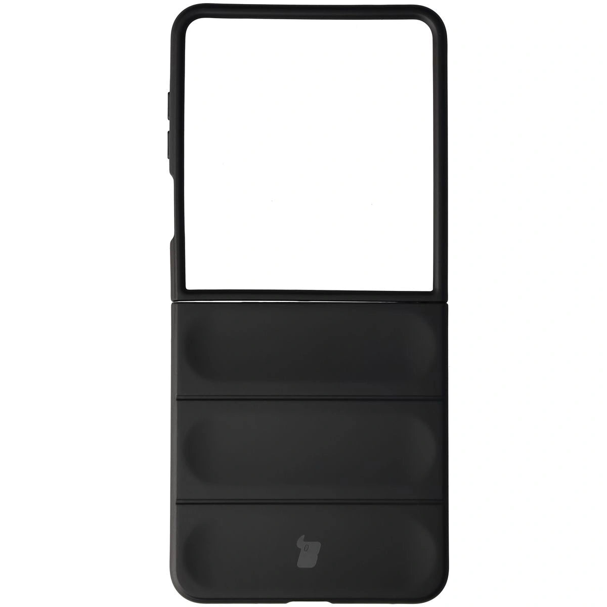 Robuste Handyhülle für Galaxy Z Flip7, Bizon Case Tur, Schwarz