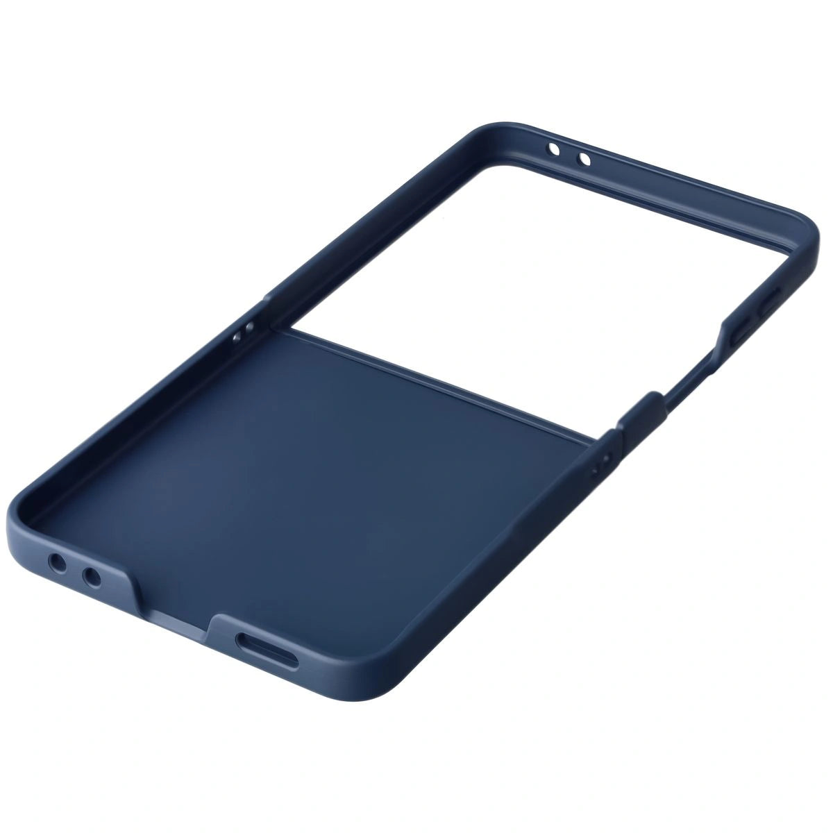 Robuste Handyhülle für Galaxy Z Flip7, Bizon Case Tur, Dunkelblau