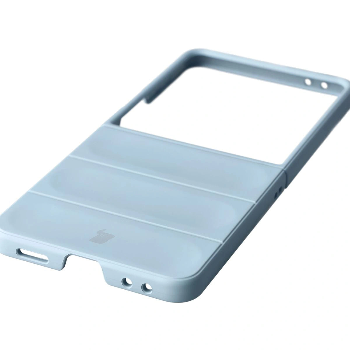 Robuste Handyhülle für Galaxy Z Flip7, Bizon Case Tur, Hellblau