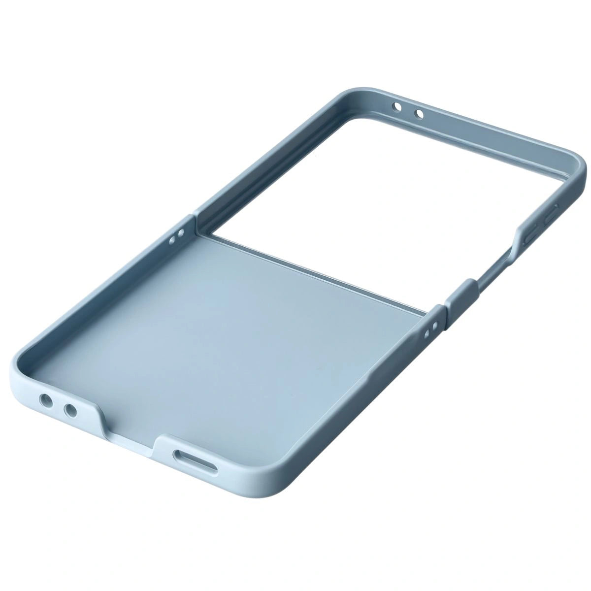 Robuste Handyhülle für Galaxy Z Flip7, Bizon Case Tur, Hellblau