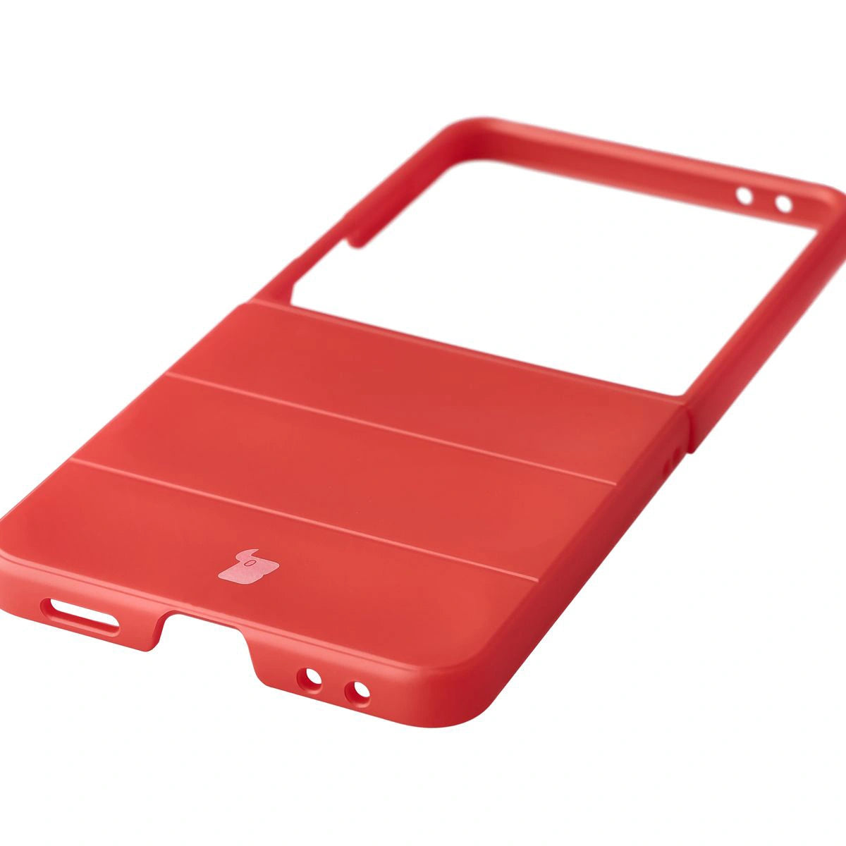 Robuste Handyhülle für Galaxy Z Flip7, Bizon Case Tur, Rot