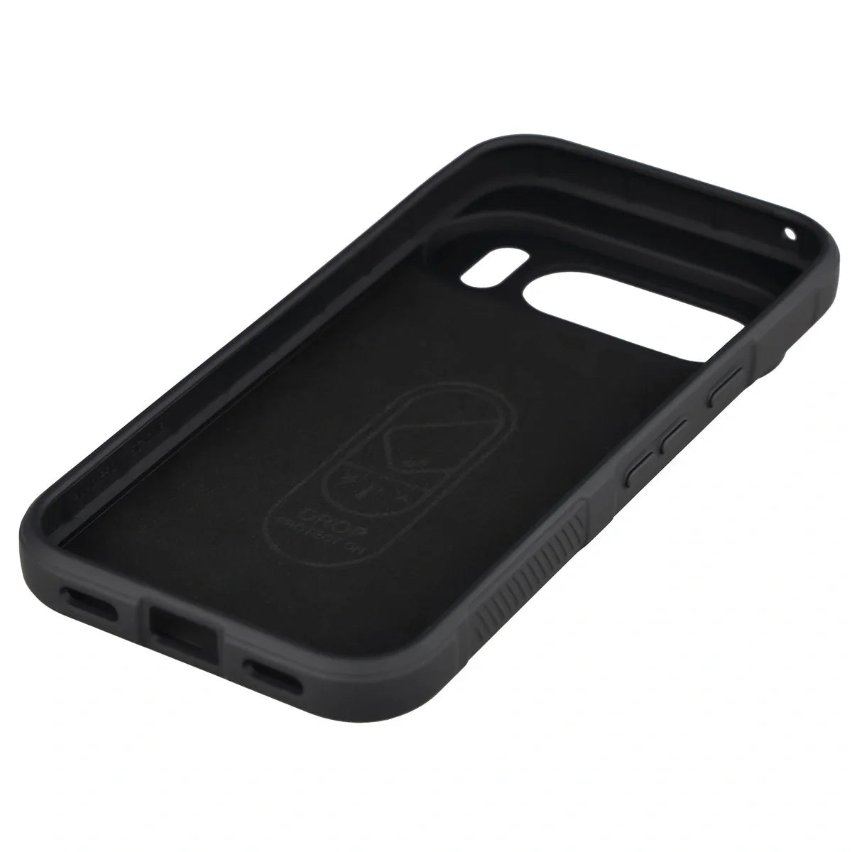Robuste Handyhülle für Google Pixel 10 / 10 Pro, Bizon Case Tur, Schwarz