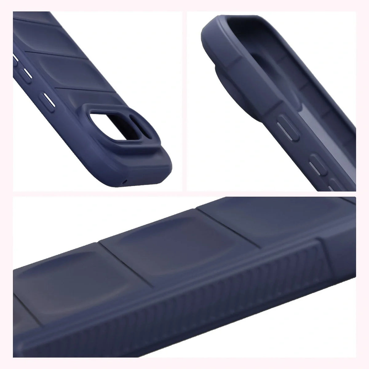 Robuste Handyhülle für Google Pixel 10 / 10 Pro, Bizon Case Tur, Dunkelblau