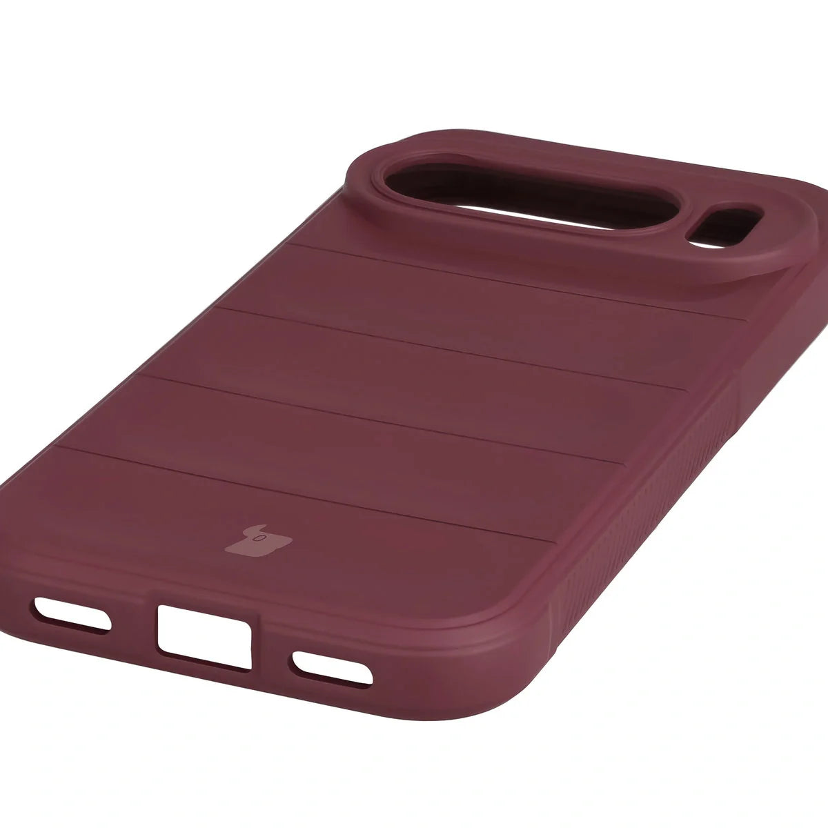 Robuste Handyhülle für Google Pixel 10 / 10 Pro, Bizon Case Tur, Burgunderrot