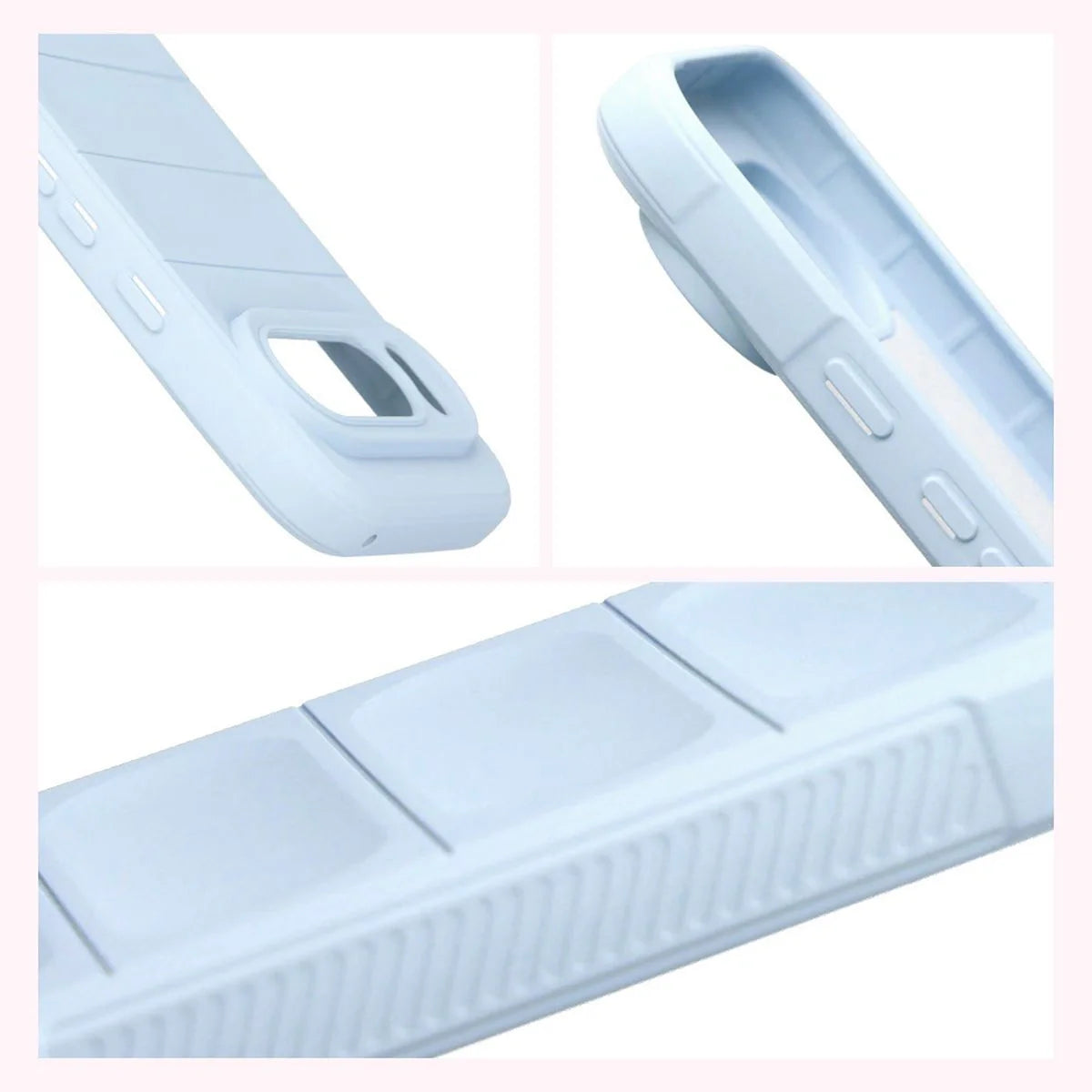 Robuste Handyhülle für Google Pixel 10 / 10 Pro, Bizon Case Tur, Hellblau