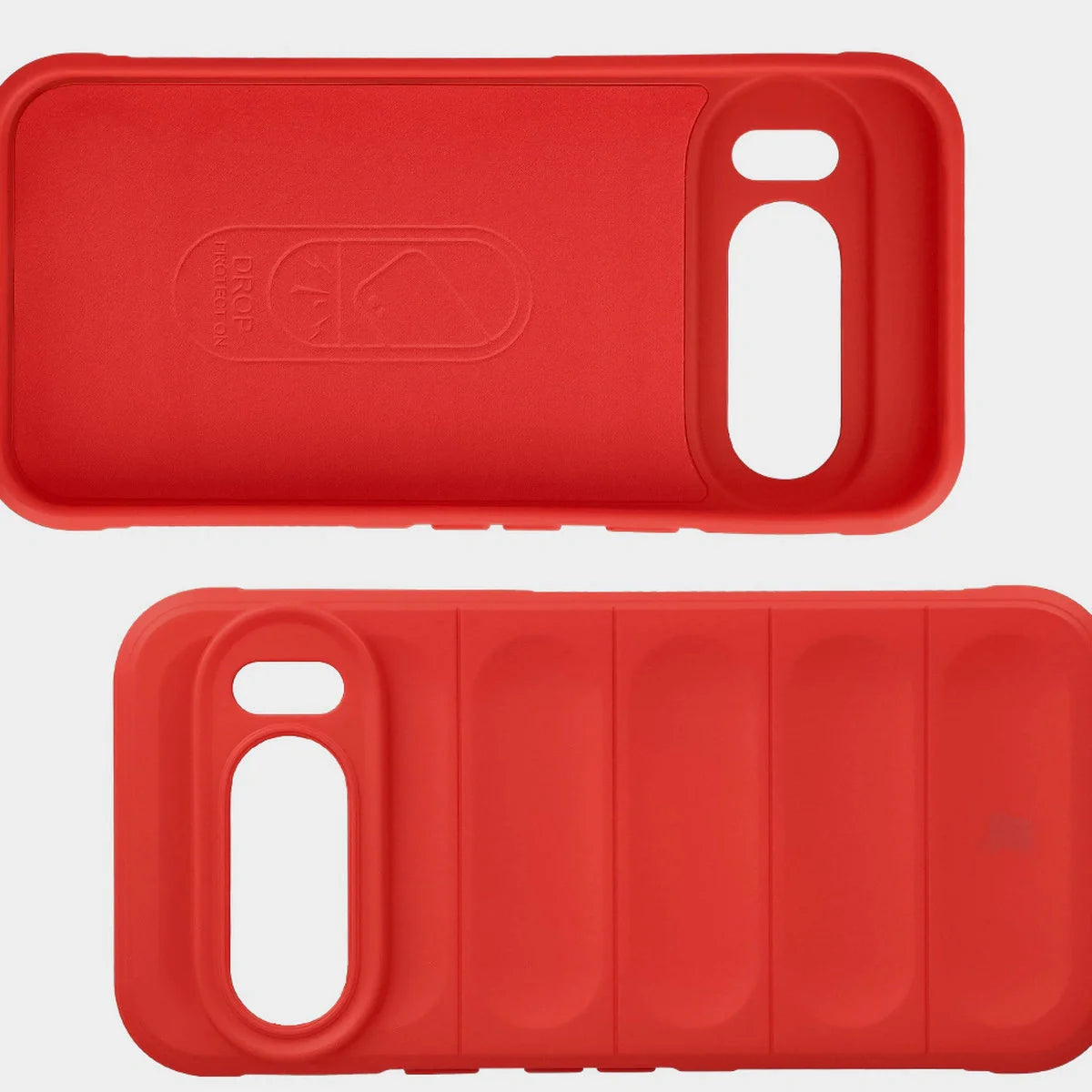 Robuste Handyhülle für Google Pixel 10 / 10 Pro, Bizon Case Tur, Rot