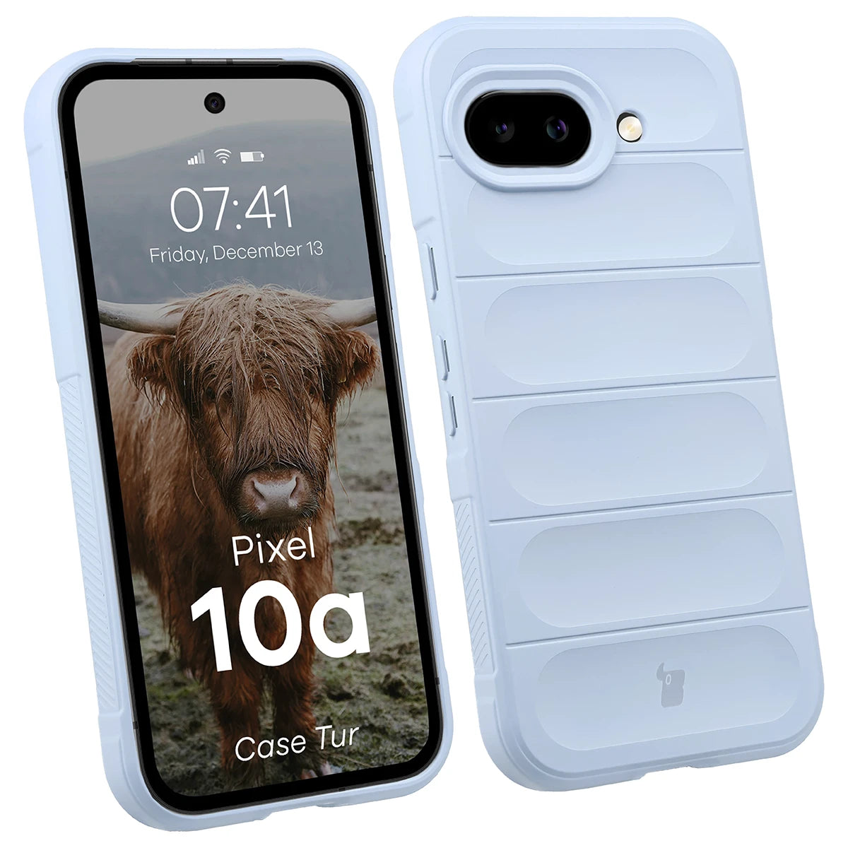 Robuste Handyhülle für Google Pixel 10a, Bizon Case Tur, Hellblau