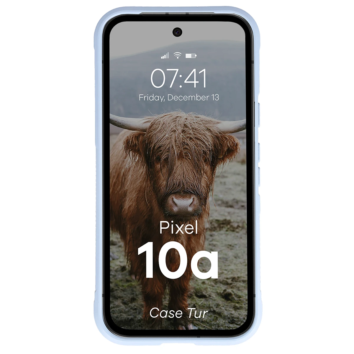 Robuste Handyhülle für Google Pixel 10a, Bizon Case Tur, Hellblau