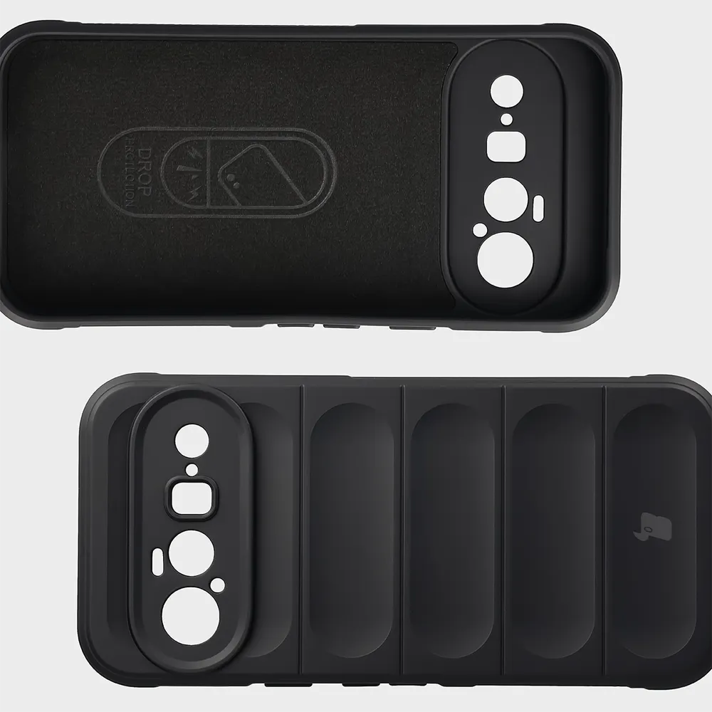Robuste Handyhülle für Google Pixel 11, Bizon Case Tur, Schwarz (6/8)