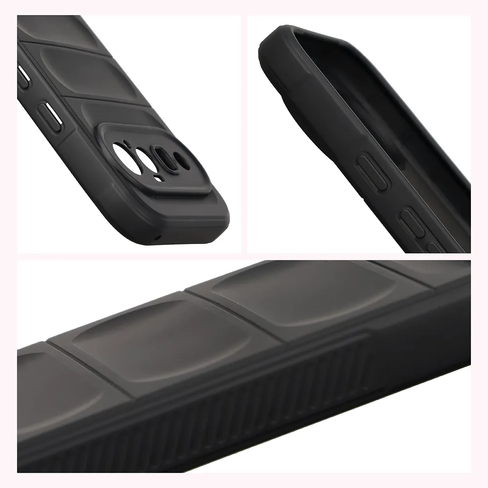 Robuste Handyhülle für Google Pixel 11, Bizon Case Tur, Schwarz (7/8)