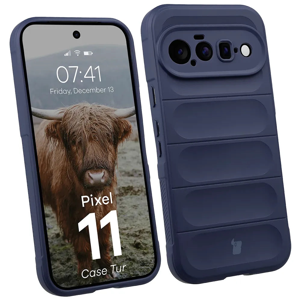 Robuste Handyhülle für Google Pixel 11, Bizon Case Tur, Dunkelblau (1/8)