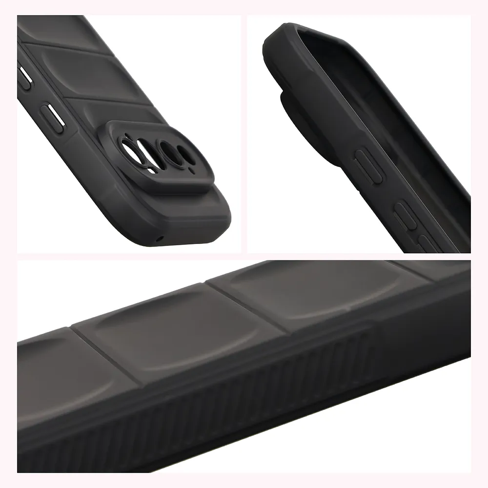 Robuste Handyhülle für Google Pixel 11 Pro, Bizon Case Tur, Schwarz (7/8)