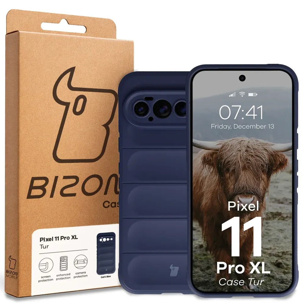 Robuste Handyhülle für Google Pixel 11 Pro XL, Bizon Case Tur, Dunkelblau (8/8)