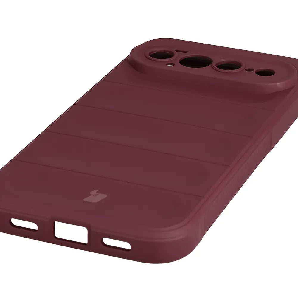 Robuste Handyhülle für Google Pixel 11 Pro XL, Bizon Case Tur, Burgunderrot (3/8)