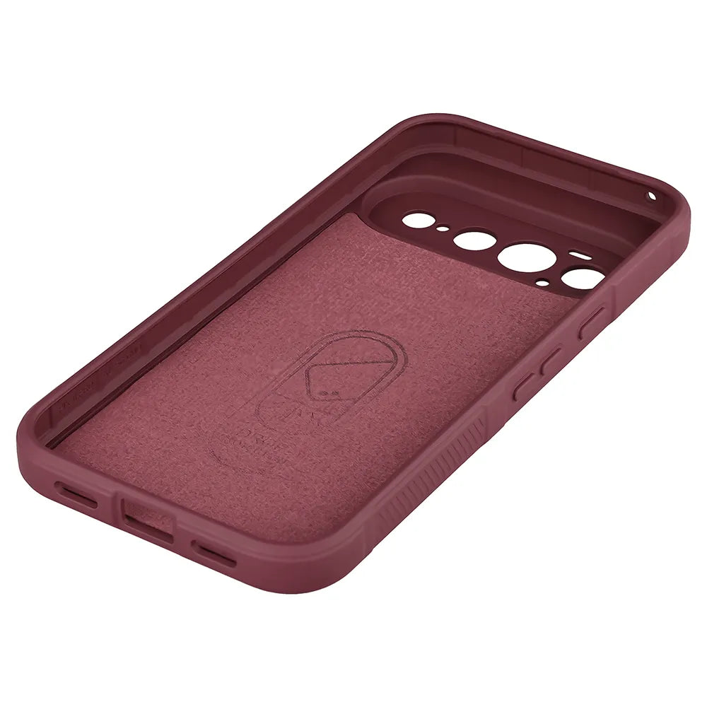 Robuste Handyhülle für Google Pixel 11 Pro XL, Bizon Case Tur, Burgunderrot (4/8)