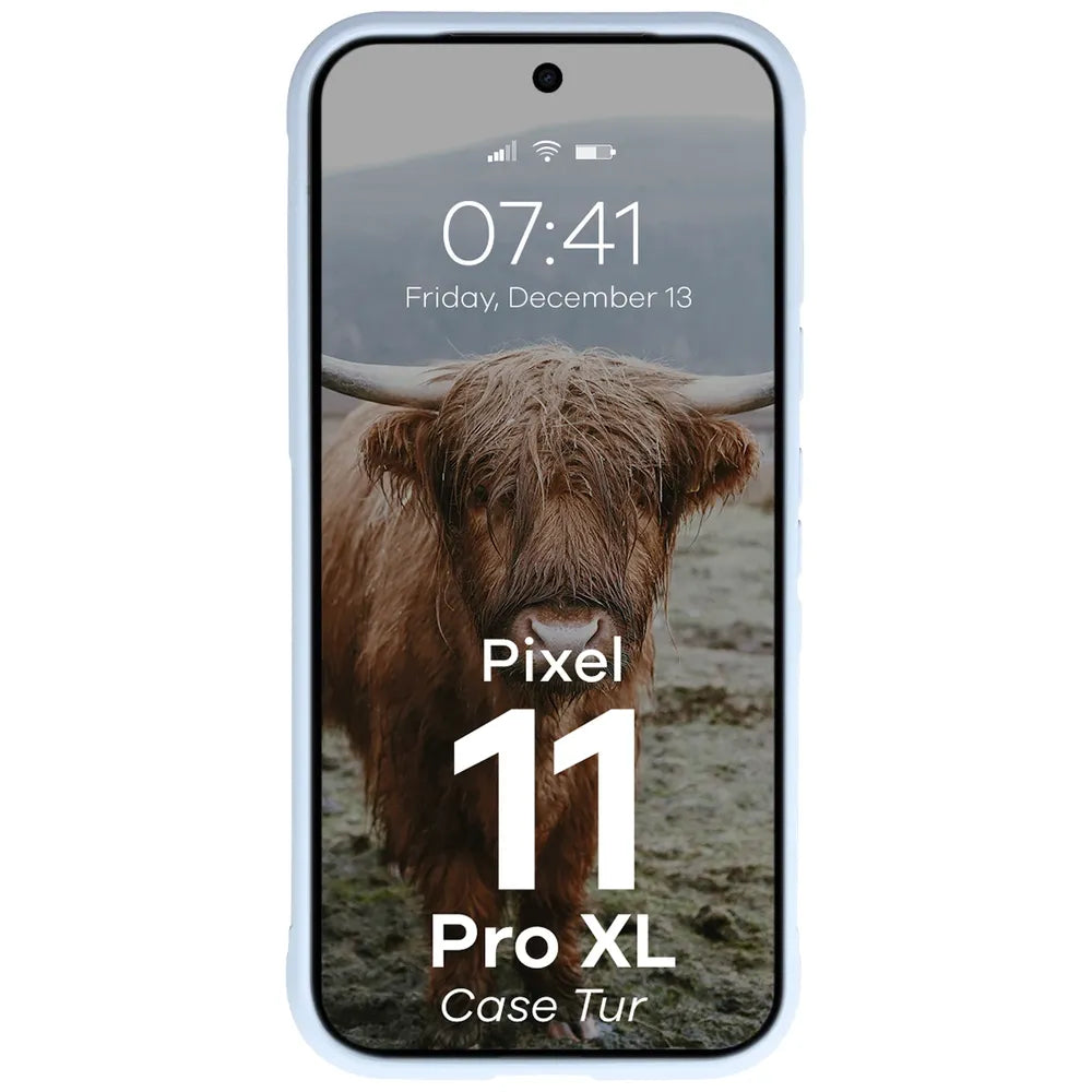 Robuste Handyhülle für Google Pixel 11 Pro XL, Bizon Case Tur, Hellblau (5/8)